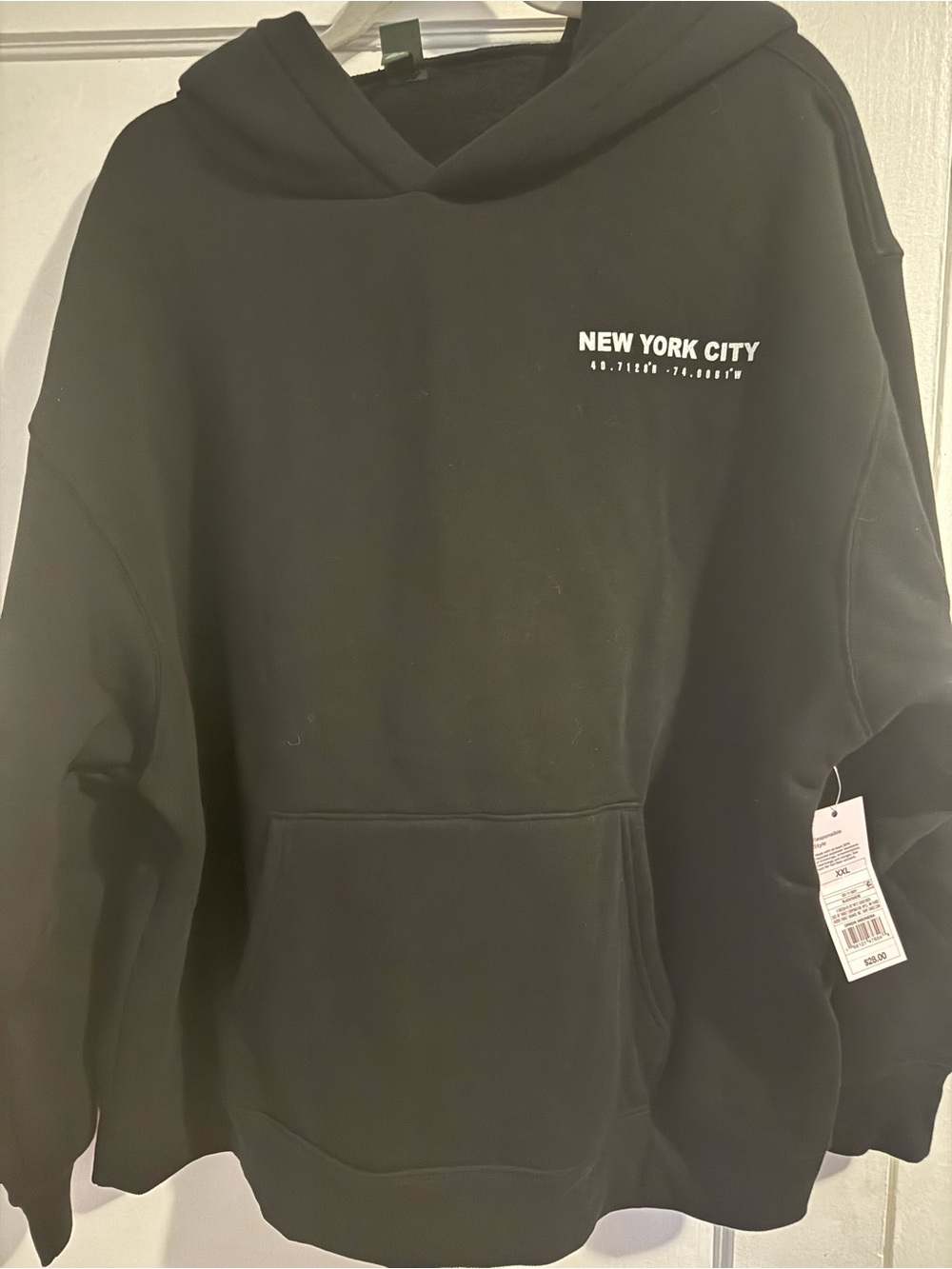 wild fable Black 'New York City' Graphic Hoodie
